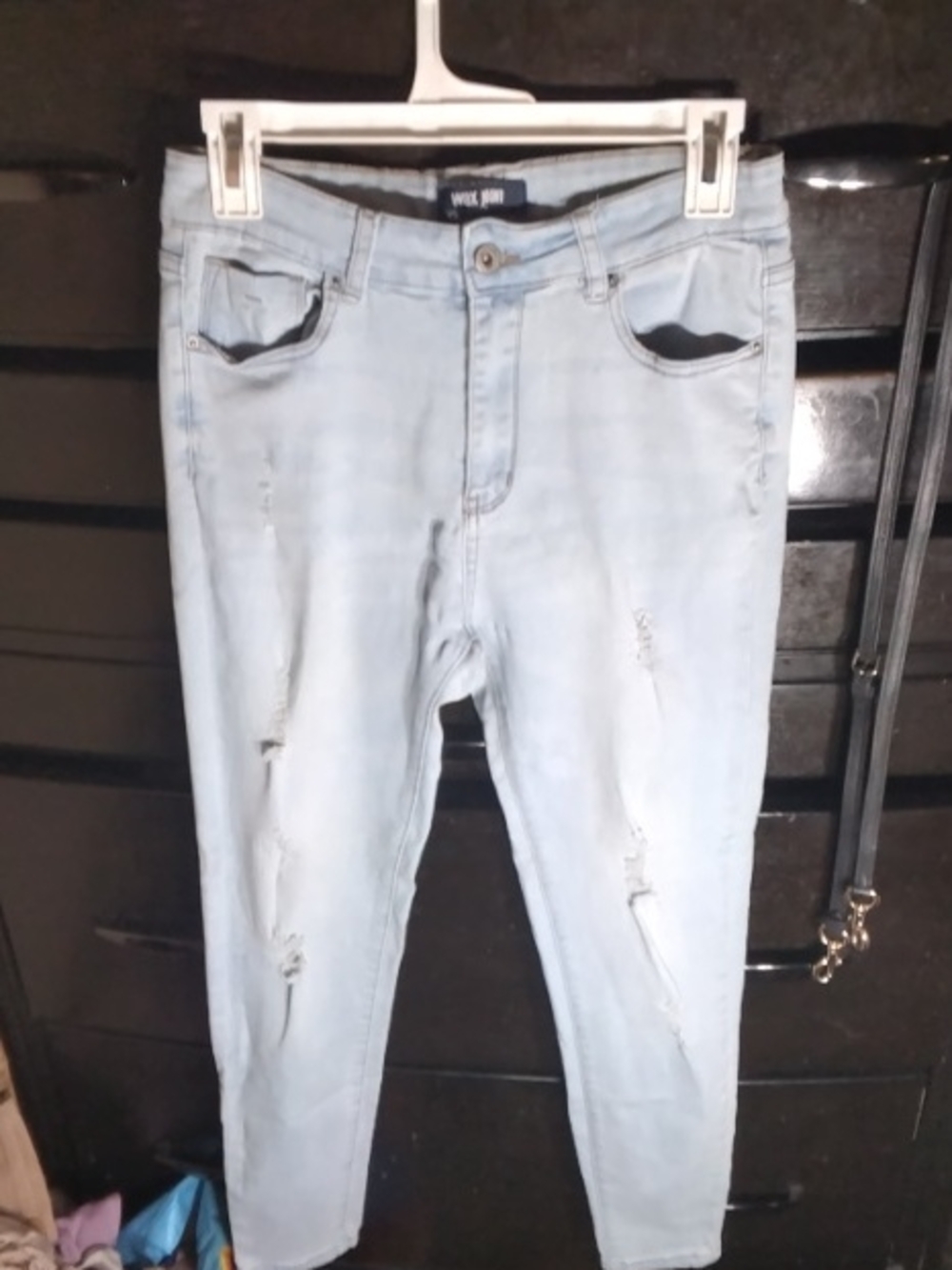 Wax Jean Light Wash Skinny Jeans